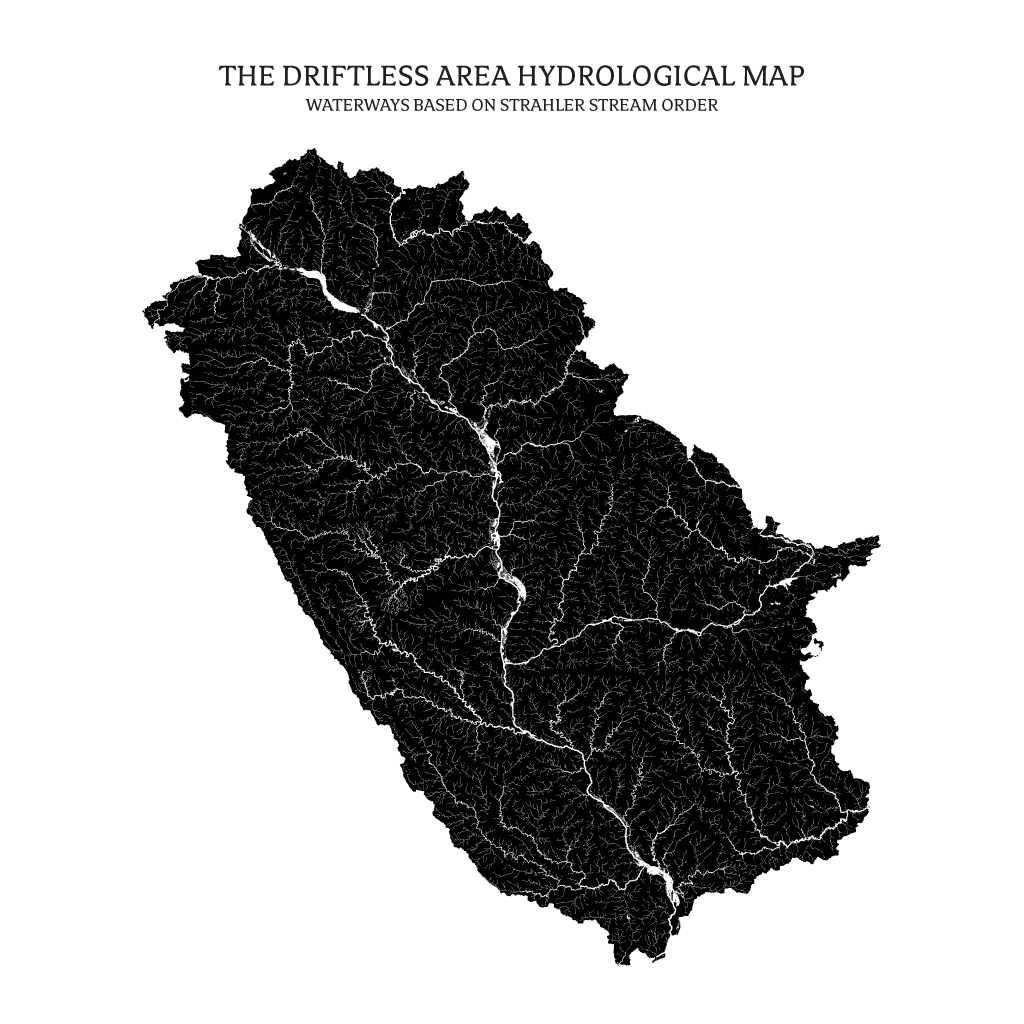 Driftless Archives US River Maps